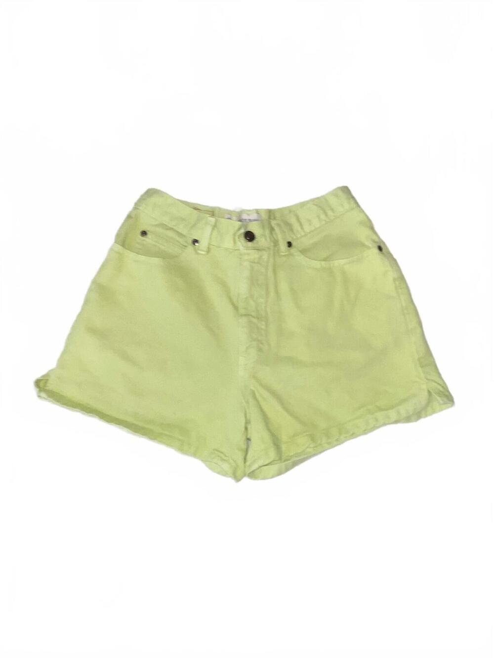 Canyon River Blues Women's Yellow High-Waisted Denim Shorts